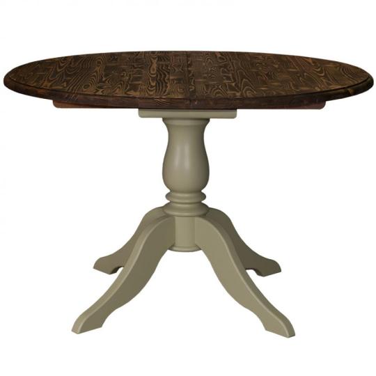 rozsiritelny mediteransky provensalsky jedalensky stol ovalny okruhly centralny nozicky zeleny provens nabytok taliansky toskansky budapest lacny akciovy masivna lameridiana.jpg